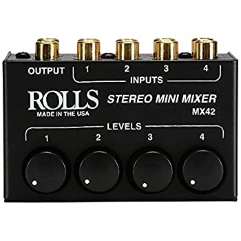 【中古】(未使用品)Rolls MX42 Stereo Mini Mixer