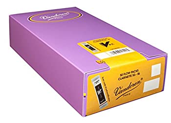 【中古】バンドーレン B♭クラリネットリード V.12 硬さ:2-1/2 (50枚入)｜GoodLifeStore