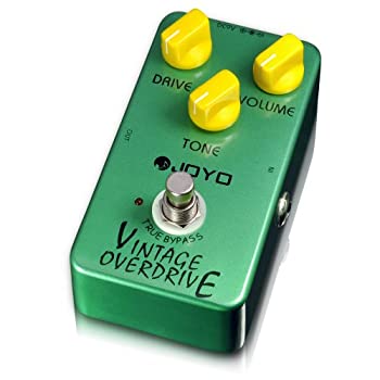 【中古】（非常に良い）JOYO jf-01ヴィンテージオーバードライブギターエフェクトペダルTrue Bypass