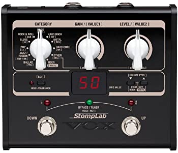 【中古】（非常に良い）VOX ヴォックス ギター用・コンパクト・マルチエフェクター StompLab SL1G