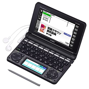 【中古】（人並み外れたに好いたらしい）カシオ 陰電子字引き エクスワード 中学生青写真 XD-N3800BK 黒いこと