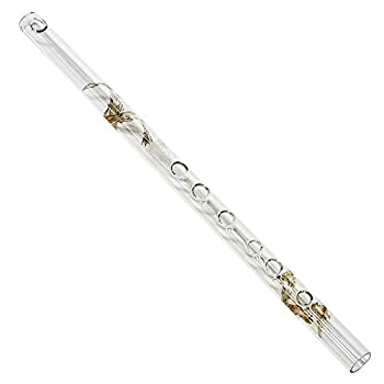 【中古】（非常に良い）HALL CRYSTAL フルート G管 全長421mm FLUTE G DRAGON