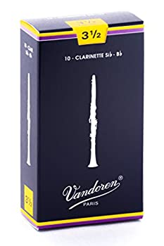 【中古】（非常に良い）バンドーレン Bクラリネットリード(トラディショナル・3-1/2)10枚入りVandoren Traditional CR1035｜GoodLifeStore
