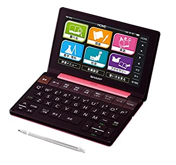SHARP - 電子辞書　シャープ　PW-SH6-K ネイビー Amazon | シャープ カラー電子辞書 Brain 高校生モデル ネイビー