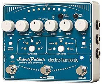 【中古】（非常に良い）electro-harmonix エレクトロハーモニクス エフェクター ステレオタップトレモロ Super Pulsar｜GoodLifeStore