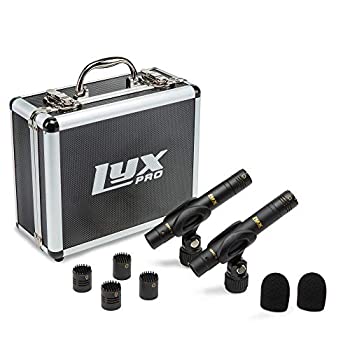 【中古】（非常に良い）LyxPro スティック型 ステレオ コンデンサーマイクロホンセット カーディオイド ハイパーカーディオイド変換用アダプター(指向特性変換アダプタ｜GoodLifeStore 39,317円