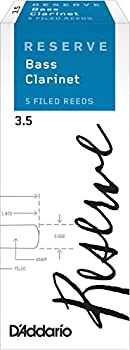 【中古】（非常に良い）D'Addario WOODWINDS (ダダリオウッドウインズ) リード レゼルヴ バスクラリネット 強度:3.5(5枚入) ファイルドカット DER0535