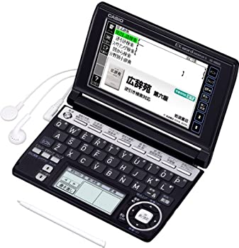 【中古】（非常に良い）CASIO Ex-word 電子辞書 XD-A6600BK 多辞書教養モデル ツインタッチパネル 音声対応 110コンテンツ Blanview(ブランビュー)カラー液晶搭載