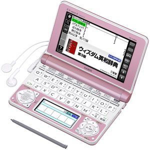 【中古】（人並み外れたに似つかわしい）カシオ計算機 陰電子字引き EX-word XD-N4850 (150コンテンツ/高校生模範例/ともし火サクラ色) XD-N4850PK