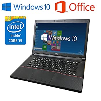【中古】（非常に良い）日本製PC ノートパソコン 富士通 A574【OS Win10 搭載/四世代Core i5(4310M)2.7GHz/メモリ8GB/SSD240GB/15.6インチ液晶/USB無線LAN付/USB3.0/HDM