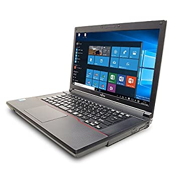 【中古】（非常に良い）ノートパソコン 富士通 LIFEBOOK A574/H Core i5 4GBメモリ 15.6インチワイド DVDマルチドライブ Windows10 Kingsoft Office付き