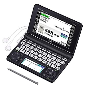 【中古】CASIO カシオ 電子辞書 エクスワード ビジネスモデル コンテンツ150 XD-N6100 BK ブラック|GoodLifeStore