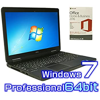 【中古】（人並み外れたに似つかわしい）万覚え帳マイコン DELL Latitude E5540【Windows7 Pro 64bit】