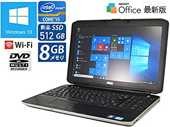 【中古】DELL Latitude E5530 ■ 第3世代 Core i5/8GB/SSD 512GB/Wi-Fi/DVDスーパーマルチ/Win10Pro/webカメラ・テンキー搭載|GoodLifeStore