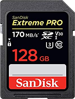 【中古】SanDisk サンディスク Extreme Pro SDXC 128GB カード UHS-I 超高速U3 V30 Class10 4K対応｜GoodLifeStore