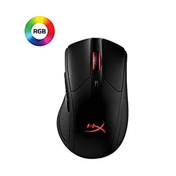 【中古】キングストン HyperX Pulsefire Dart RGBワイヤレスゲーミングマウス Qi対応 HX-MC006B｜GoodLifeStore