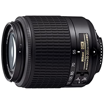 【中古】（非常に良い）Nikon 望遠ズームレンズ AF-S DX VR Zoom Nikkor ED 55-200mm f/4-5.6G ニコンDXフォーマット専用