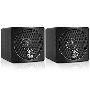 【中古】Pyle PCB3BK 3 100 Watt Mini Cube Speaker Pair Black [並行輸入品]｜GoodLifeStore