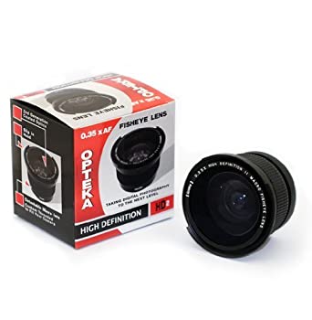 【中古】(未当て嵌める品)Opteka .35?X hd2超広角見晴らしマクロ命令広角レンズ水晶体for Fuji FinePix s700、s5700、s5800、s5900デジタル写真機