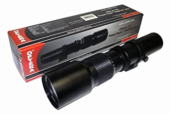 【中古】(未使用品)Opteka 500-1000mm f/8 高精細プリセット望遠レンズ 対応機種: キヤノン EOS 1D 5D 6D 7D 10D 20D 30D 40D 50D 60D Rebel XT XTi XS|GoodLifeStore