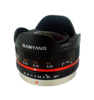 【中古】(非常に良い)Samyang sy75mft-b 7.5?MM F / 3.5レンズfor Micro Four Thirds|GoodLifeStore