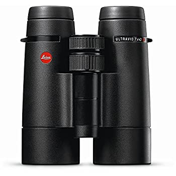 【中古】（人並み外れたに好いたらしい）Leica 7x42 Ultravid 固定ディスク Plus Water Proof  Roof Prism Binocular with 8.0 Degree Angle of View  Black. by Leica