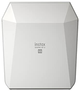 【中古】（非常に良い）FUJIFILM スマートフォン用プリンター スマホdeチェキ instax SHARE SP-3 ホワイト