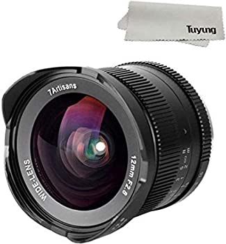 【中古】（非常に良い）7artisans 12mm F2.8 超広角レンズ A6500 A6300 A6000 A6500 A6300 A7ソニーEマウントカメラAPS-Cミラーレスカメラ用 マニュアルフォーカスプラ
