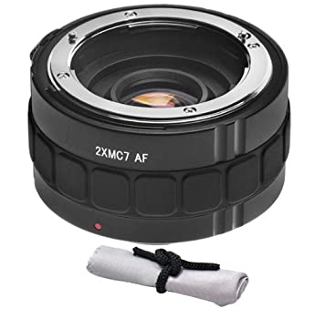 【中古】（人並み外れたに好いたらしい）Canon EOS Rebel t3i 2?x Teleconverter ( 7構成要素) + NW Directマイクロファイバークリーニングクロス。