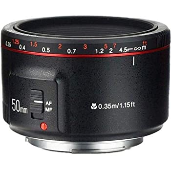 【中古】(非常に良い)Yongnuo yn50?mm f1.8?II AF/MF 0.35?Mフォーカス距離標準プライムレンズfor Canon DSLRカメラ|GoodLifeStore
