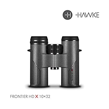 【中古】（人並み外れたに好いたらしい）Hawke Frontier 固定ディスク X 小型望遠鏡 10x32 薄墨色