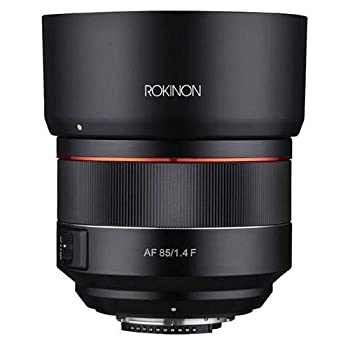 【中古】ROKINON 85mm F1.4 オートフォーカス フルフレーム 耐候性 密閉 高速望遠レンズ Nikon Fマウント用|GoodLifeStore