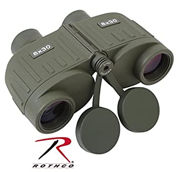 【中古】(未使用品)Rothcoミリタリータイプ双眼鏡/ 7?x 50、Olive Drab