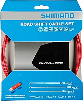 【中古】（人並み外れたに好いたらしい）シマノ  Y63Z98930 ロードシフトケーブル 赤いこと