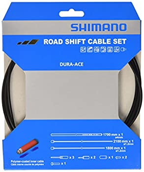 【中古】（人並み外れたに好いたらしい）シマノ(SHIMANO) ロードシフトケーブルセット クロ Y63Z98910