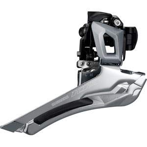 【中古】（人並み外れたに好いたらしい）シマノ(SHIMANO) 105 FD-R7000 ダンス楽隊手合いφ34.9粍 フロントディレイラー IFDR7000BLS しろがね色