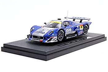 【中古】（非常に良い）エブロ 1/43 エブロ ビーマック 350R スーパーGT300 2007 #4 ブルー/シルバー 完成品