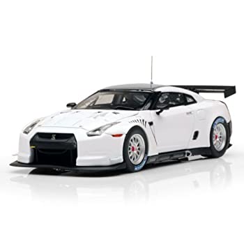 【中古】（人並み外れたに好いたらしい）エブロ 1/43 ニッサン GT-R GT1 2010ver. フジ シェイクダウン #1 白いこと 為し終わる品 ミニカー・トイカー-おもちゃ-乗り物のおもちゃ