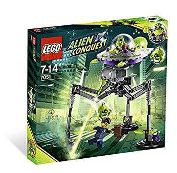 【中古】（人並み外れたに好いたらしい）レゴ 7051 エイリアン・コンクエスト - 三脚架の打ち入る者 LEGO Alien Conquest - Tripod Invader