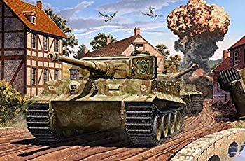 【中古】(非常に良い)アカデミー 1/35 ドイツ タイガーI 戦車 中期Ver.ノルマンディー上作戦70周年キット アカデミー社製 プラモデル
