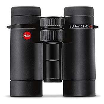 【中古】Leica Ultravid 8?x 32?固定ディスク Plus小型望遠鏡with HDC水晶体上塗り、黒いこと