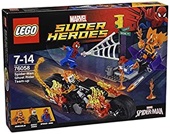 【中古】（非常に良い）レゴ (LEGO) スーパー・ヒーローズ スパイダーマン:ゴーストライダーとの団結 76058画像