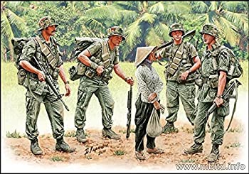 【中古】PATROLING. VIETNAM WAR SERIES 5 FIGURES 1/35 MASTER BOX 3599