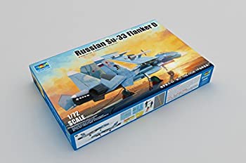 【中古】トランペッター 1/72 ロシア海軍 Su-33 フランカーD 航空母艦フライトデッキパーツ付 プラモデル 01678|GoodLifeStore