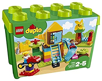【中古】レゴ(LEGO) デュプロ みどりのコンテナスーパーデラックス おおきなこうえん 10864