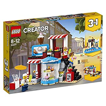 【中古】（人並み外れたに好いたらしい）レゴ（LEGO）造り手 西洋菓子販売店 (モデュール式) 31077