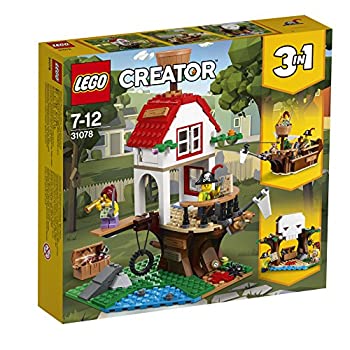 【中古】（人並み外れたに似つかわしい）LEGO Creator Treehouse レゴ LEGO 創造者 天然木住みか 31078