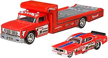 【中古】（非常に良い）2018 ホットウィール TEAM TRANSPORT Bアソート 【FLF58】 日本語 プリムス ダスター ファニーカー (HOT WHEELS) PLYMOUTH DUSTER FUNNY CAR/RET
