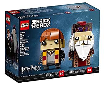 【中古】（人並み外れたに好いたらしい）レゴ(LEGO) ブリックヘッズ ロン・ウィーズリー \u0026 アルバス・ダンブルドア 41621 [並行輸入品]