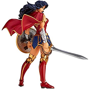 【中古】figurecomplex AMAZING YAMAGUCHI ワンダーウーマン Wonder Woman 約150mm ABS&PVC製 塗装済アクションフィギュア リボルテック画像